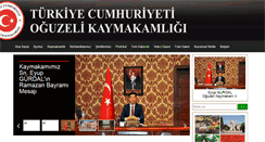 Desktop Screenshot of oguzeli.gov.tr